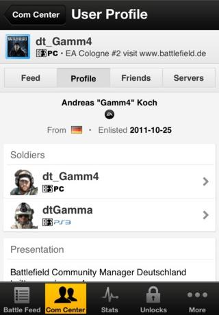 Battlefield 3 - Battlelog теперь доступен для мобильных устройств